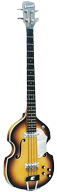 Coral Hollow Body Fiddle Bass Model #FB2B4 Coral Hollow Body Fiddle Bass Model #FB2B4