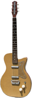 1957 Danelectro Ginger U2 1957 Danelectro U2 with Ginger Leatherette Covering and Brown Sides